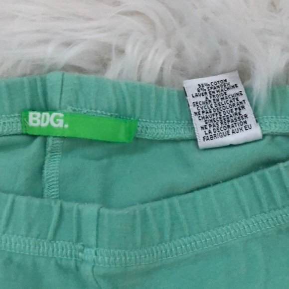 Mint Green Leggings, Size L - Picture 4 of 6